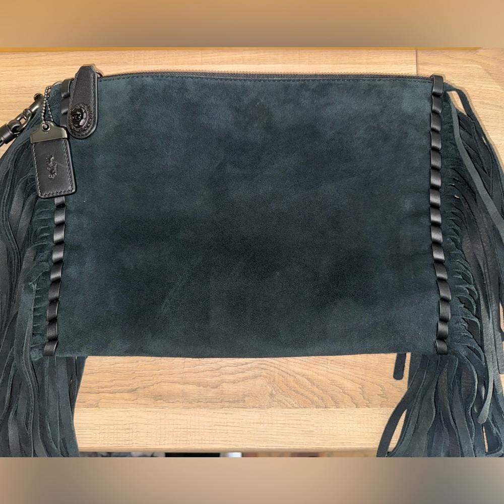 Authentic Coach 1941 Suede Clutch